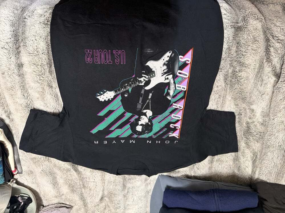 John Mayer Sob Rock U.S. Tour 22 Concert T-Shirt